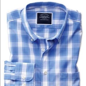 CHARLES TYRWHITT Extra Slim Fit Button Down